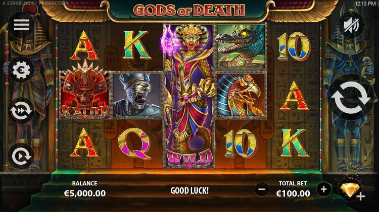 Gods of Death gokkast van Stakelogic