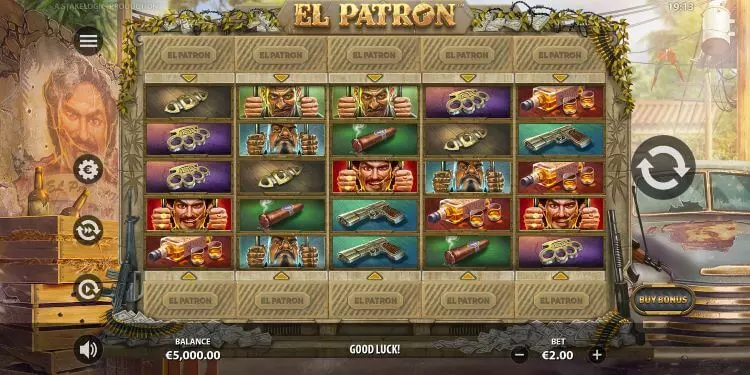 El Patron online gokkast met free spins en bonus buy