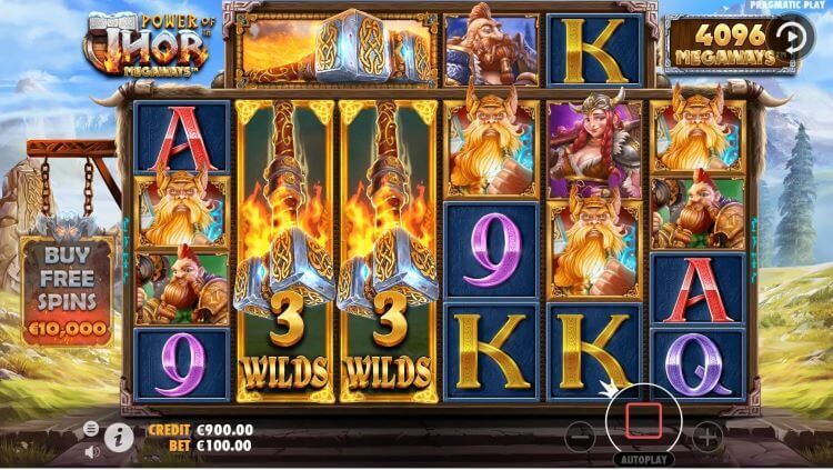 Power of Thor Megaways met free spins bonus