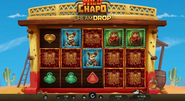 Basisspel Wild Chapo Dream Drop gokkast