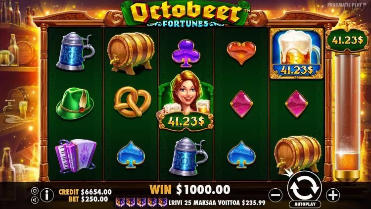 Oktoberfest video slot Octobeer Fortunes