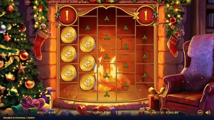 Gratis spins bonus van de Wonders of Christmas gokkast