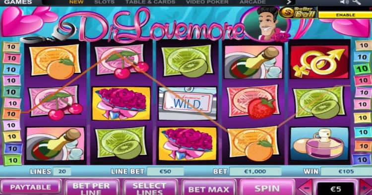 Video slot Dr. Lovemore van Playtech