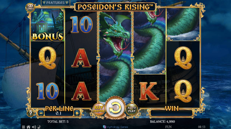 Poseidon’s Rising van Spinomenal