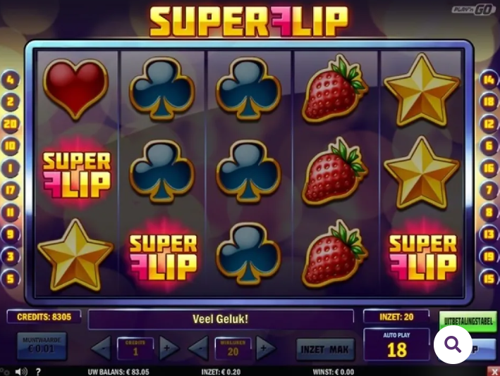 superflip bonus spel