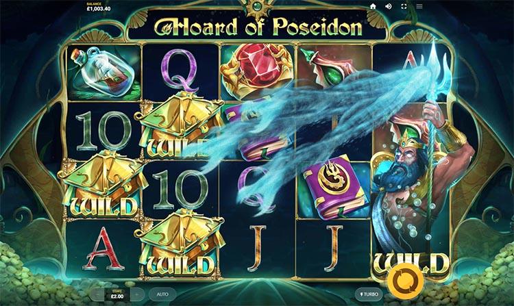 Hoard Of Poseidon video slot Red Tiger