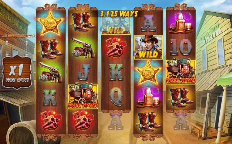 Slot game Wild West Zone spelen