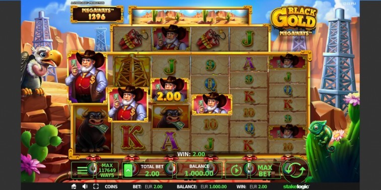 Black Gold Megaways video slot