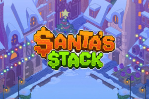 Kerst gokkast Santa's Stack