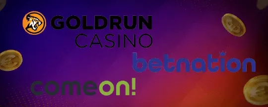 Nieuwe partijen ComeOn, Goldrun en Betnation