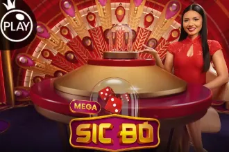 Mega Sic Bo Live spelen met multipliers tot x1000