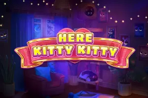 Here Kitty Kitty gokkast met katten thema