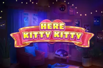 Here Kitty Kitty gokkast met katten thema